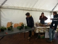 Cultivating herbs stall